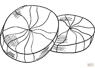 Конфеты раскраски