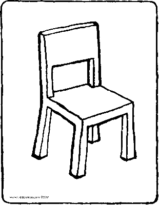 Раскраска Удобное кресло Shopkin - Раскраски для детей печать онлайн
