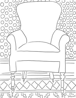 Shopkins Woody Garden Chair книжка-раскраска || РАСКРАСКИ-PRINTABLE.CO